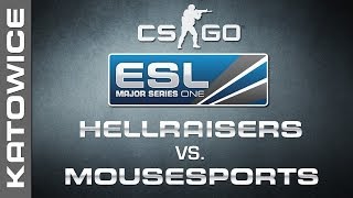 mousesports vs HellRaisers  Group A  EMS One Katowice 2014  CSGO [upl. by Sedinoel394]