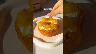 how to assemble apple cream cronut 🍎 [upl. by Haggai63]