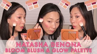 NATASHA DENONA  NEW Bloom Blush and Glow Palette  A First Look [upl. by Idelson]