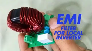 Emi filter local inverter hybrid without battery 🔋🔋 mobile home cctv scale ⚖️⚖️ [upl. by Brandon]