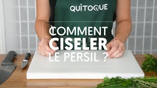 Comment ciseler le persil [upl. by Nadaba525]