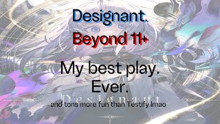 How I play Arcaea episode 43 Designant [upl. by Lepper680]