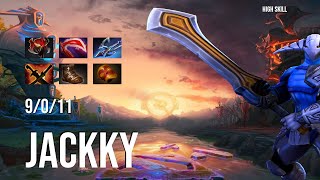 Dota 2 Pro Gameplay JACKKY Sven 9 0 11 High Skill Dota 2  26 Rank [upl. by Celia614]