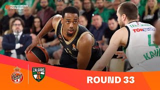 CRUCIAL WIN  AS Monaco  Zalgiris Kaunas  HIGHLIGHTS  202324 Turkish Airlines EuroLeague [upl. by Ekyt]