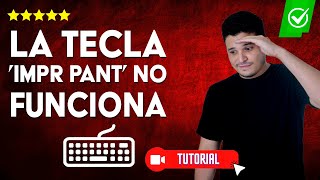 Tecla IMPR PANT NO FUNCIONA  ✅Solución Rápida💻 [upl. by Wartow]