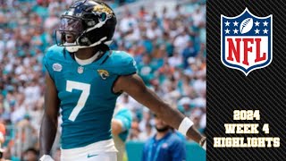 Jaguars Rookie WR Brian Thomas Jr ALL CATCHES vs Texans  2024 Week 4 Highlights [upl. by Elke]