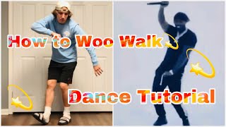 How to do The Woo Walk Pop Smoke Dance Tutorial [upl. by Pedroza]