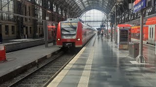 Zugmitfahrt S Bahn Rhein Main S7 von FrankfurtMain Hbf nach Riedstadt Goddelau Teil 1 [upl. by Creighton543]