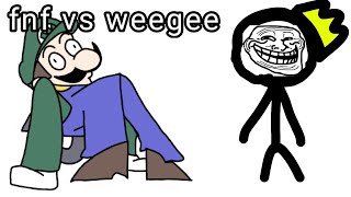 fnf vs weegee a rima dos memes [upl. by Haskel467]