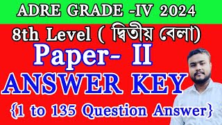 GRADE IV ANSWER KEY 8th level  PAPER II  2ND HALF GRADE 4 ANSWER KEY [upl. by Wons843]