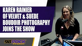 Karen Rainier of Velvet amp Suede Boudoir Photography Joins the Show [upl. by Irab]