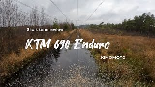 Review KTM 690 Enduro [upl. by Other]