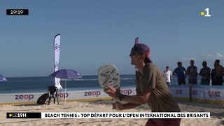 A SaintGilles lOpen des brisants rassemble les meilleurs joueurs mondiaux du beach tennis [upl. by Hurlee]