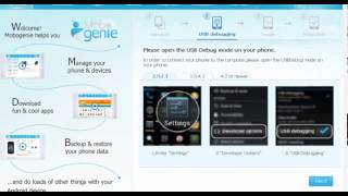 How to Connect Android Phones with Mobogenie Debugging Android 3041 [upl. by Attehcram]