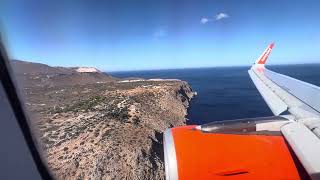 Landing towards Chania Int Airport 11 Sept 2024 [upl. by Nickey795]