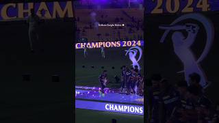 the champions IPL 2024 KKR  korbo lorbo jitbo re kkr ipl2024champions [upl. by Rolf]