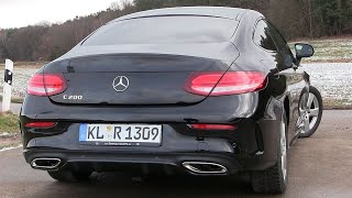 2021 Mercedes Benz C 200 Coupe 18414 PS TEST DRIVE [upl. by Nibuz591]