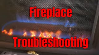 Troubleshooting a Gas Fireplace [upl. by Anerhs]