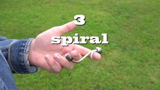 Begleri Tutorial 48  Three Spiral Tricks [upl. by Ayhdnas]