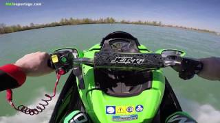 Jet Ski KAWASAKI 300 ch ULTRA 310R ESSAI POV 110 kmh MAXreportage [upl. by Reiners]