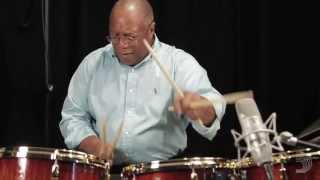 Billy Cobham Drum Solo in the Evans Studio [upl. by Atinob368]