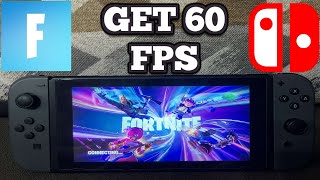 How To Get 60 FPS On Nintendo Switch Fortnite [upl. by Timofei]