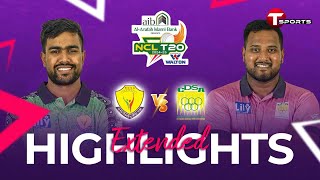 Extended Highlights  Chattogram vs Rangpur  NCL T20  T Sports Bangladesh [upl. by Connell]