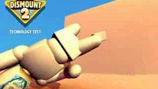 Stair Dismount 2  Technology Test [upl. by Ahtivak123]