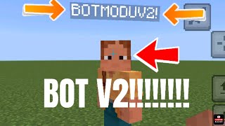 MCPE BOT MODU V2 GÜNCEL YENİLİKLER 12080 [upl. by Oludoet]