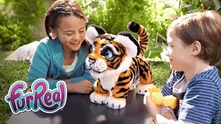 FurReal Friends  Roarin Tyler The Playful Tiger Official TV Commercial [upl. by Chickie]