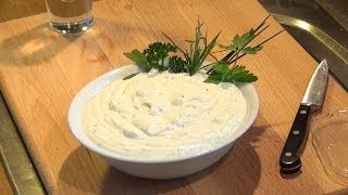 Fondue  Fonduesauce  KräuterKnoblauchDip  schnell gemacht [upl. by Sara]