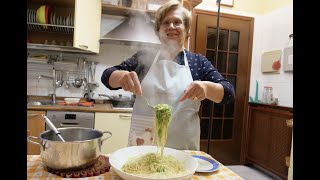 IL PESTO DI RUCOLA  RICETTA DELLA NONNA MARIA [upl. by Edrahc]