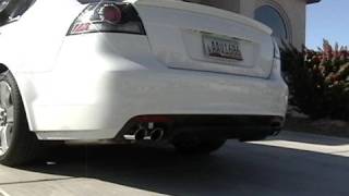 Pontiac G8 GT Corsa DB Mufflers [upl. by Koffman]