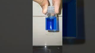 Made Copper Sulphate Solution 💀 [upl. by Aidekal]