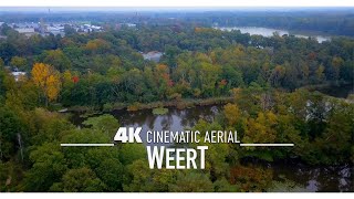 WEERT by Drone 4K 🇳🇱  Holland Ultra HD [upl. by Magnusson]