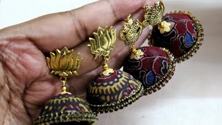 How to make Kalamkari Jhumka Fabric [upl. by Kitty594]