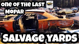 Everything is FORSALE Hundreds of old Mopars and Parts One of the last real deal salvage yards [upl. by Getraer]