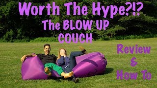 Blow Up Couch Debunking The Myth  Comfortable or Crappy How To amp Review [upl. by Ramgad412]