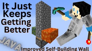 Improving The Minecraft SelfHealing Wall [upl. by Codding]