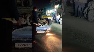 Dehradun car accident 😥😓 live footage 😱🥺dehradun dumper car [upl. by Nylkoorb708]