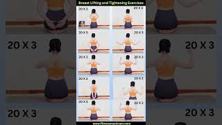 Breast Lifting and Tightening Exercises losefatathome bellyfatloss motivation fatloss [upl. by Mazlack]