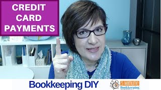 How to record credit card payments in QuickBooks Online [upl. by Ecinerev]