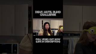 DEAF MUTE BLIND COOKING CHALLENGE  THE NETWORK  UNDECIDED 101748 [upl. by Joelle937]