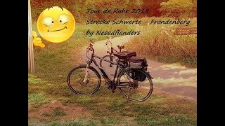 Tour de Ruhr 2018  Ruhrtal Radweg Strecke Schwerte  Fröndenberg [upl. by Ruddy]