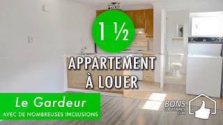 Réalité virtuelle appartement à loue Apartment for rent  Le Gardeur 1 12 BonsLocatairescom [upl. by Dragon169]