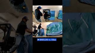 SHIELDS® Windshields vs Glass  slow mo [upl. by Bow]