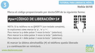 Liberar móvil Nokia 6610i  Desbloquear celular Nokia 6610i [upl. by Roehm808]