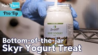 A Bottomofthejar Skyr Yogurt Treat  Made There [upl. by Niffirg287]