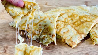 CRÊPES SALÉES MOELLEUSES GARNIES D’UNE FAÇON ORIGINALE  Facile et rapide Deli cuisine [upl. by Fadiman510]