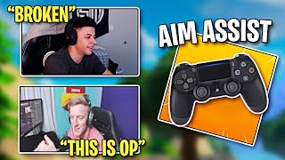 Is Aim Assist in Fortnite Really OP [upl. by Clo415]